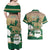 Personalized Belmont Horse Racing Couples Matching Off Shoulder Maxi Dress and Hawaiian Shirt 157th Anniversary Run For The Carnations
