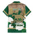 Personalized Belmont Horse Racing Family Matching Off The Shoulder Long Sleeve Dress and Hawaiian Shirt 157th Anniversary Run For The Carnations