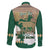 Personalized Belmont Horse Racing Family Matching Off The Shoulder Long Sleeve Dress and Hawaiian Shirt 157th Anniversary Run For The Carnations