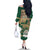 Personalized Belmont Horse Racing Family Matching Off The Shoulder Long Sleeve Dress and Hawaiian Shirt 157th Anniversary Run For The Carnations