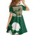 Personalized Belmont Horse Racing Family Matching Short Sleeve Bodycon Dress and Hawaiian Shirt 157th Anniversary Run For The Carnations