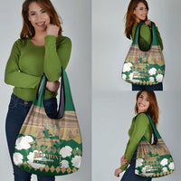 Personalized Belmont Horse Racing Grocery Bag 157th Anniversary Run For The Carnations