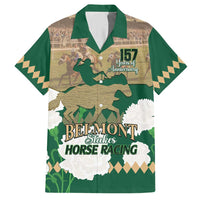 Personalized Belmont Horse Racing Hawaiian Shirt 157th Anniversary Run For The Carnations