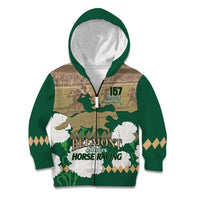 Personalized Belmont Horse Racing Kid Hoodie 157th Anniversary Run For The Carnations