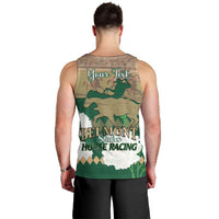 Personalized Belmont Horse Racing Men Tank Top 157th Anniversary Run For The Carnations