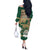 Personalized Belmont Horse Racing Off The Shoulder Long Sleeve Dress 157th Anniversary Run For The Carnations