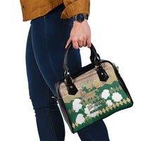 Personalized Belmont Horse Racing Shoulder Handbag 157th Anniversary Run For The Carnations