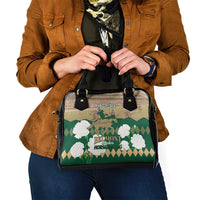 Personalized Belmont Horse Racing Shoulder Handbag 157th Anniversary Run For The Carnations