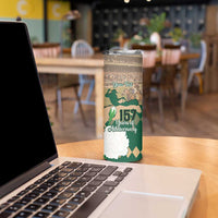 Personalized Belmont Horse Racing Skinny Tumbler 157th Anniversary Run For The Carnations