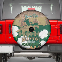 Personalized Belmont Horse Racing Spare Tire Cover 157th Anniversary Run For The Carnations