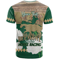 Personalized Belmont Horse Racing T Shirt 157th Anniversary Run For The Carnations