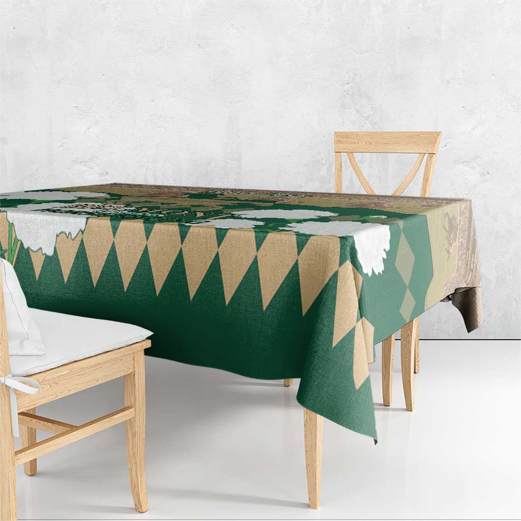 Personalized Belmont Horse Racing Tablecloth 157th Anniversary Run For The Carnations