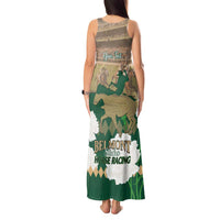 Personalized Belmont Horse Racing Tank Maxi Dress 157th Anniversary Run For The Carnations