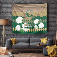 Personalized Belmont Horse Racing Tapestry 157th Anniversary Run For The Carnations