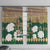 Personalized Belmont Horse Racing Window Curtain 157th Anniversary Run For The Carnations