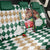 Personalized Belmont Horse Racing Back Car Seat Cover Jewel Cocktail With White Carnations
