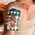 Personalized Belmont Horse Racing 4 in 1 Can Cooler Tumbler Jewel Cocktail With White Carnations