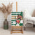Personalized Belmont Horse Racing Canvas Wall Art Jewel Cocktail With White Carnations
