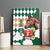 Personalized Belmont Horse Racing Canvas Wall Art Jewel Cocktail With White Carnations