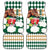 Personalized Belmont Horse Racing Car Mats Jewel Cocktail With White Carnations