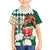 Personalized Belmont Horse Racing Family Matching Puletasi and Hawaiian Shirt Jewel Cocktail With White Carnations