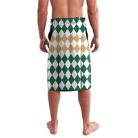 Personalized Belmont Horse Racing Lavalava Jewel Cocktail With White Carnations