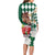 Personalized Belmont Horse Racing Long Sleeve Bodycon Dress Jewel Cocktail With White Carnations
