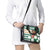 Personalized Belmont Horse Racing Shoulder Handbag Jewel Cocktail With White Carnations