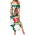 Personalized Belmont Horse Racing Summer Maxi Dress Jewel Cocktail With White Carnations