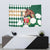 Personalized Belmont Horse Racing Tapestry Jewel Cocktail With White Carnations