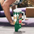 Personalized Belmont Horse Racing Tumbler With Handle Jewel Cocktail With White Carnations