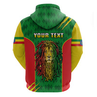 Custom Ethiopia Hoodie Mens Dreadlock Rasta Lion Headphones - Wonder Print Shop
