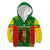 Personalised Ethiopia Kid Hoodie Men's Dreadlock Rasta Lion Headphones - Wonder Print Shop