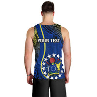 personalised-cook-islands-men-tank-top-mangaia-gospel-day-blue-version