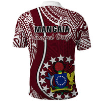 June 15 Mangaia Gospel Day Mangaia Cook Islands Polo Shirt Maroon Version - Wonder Print Shop