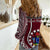 June 15 Mangaia Gospel Day Mangaia Cook Islands Women Casual Shirt Maroon Version - Wonder Print Shop