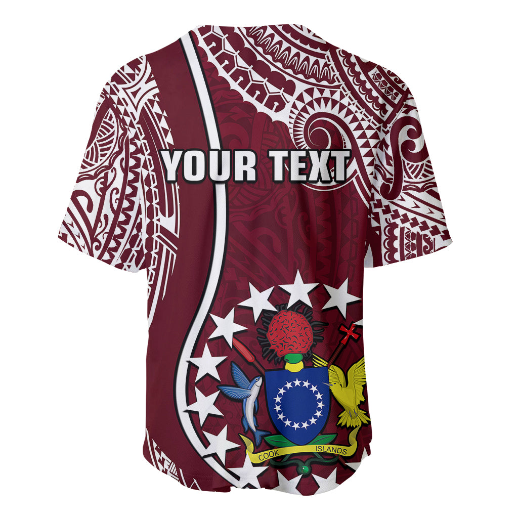 Personalised June 15 Mangaia Gospel Day Mangaia Cook Islands Baseball Jersey Maroon Version - Wonder Print Shop