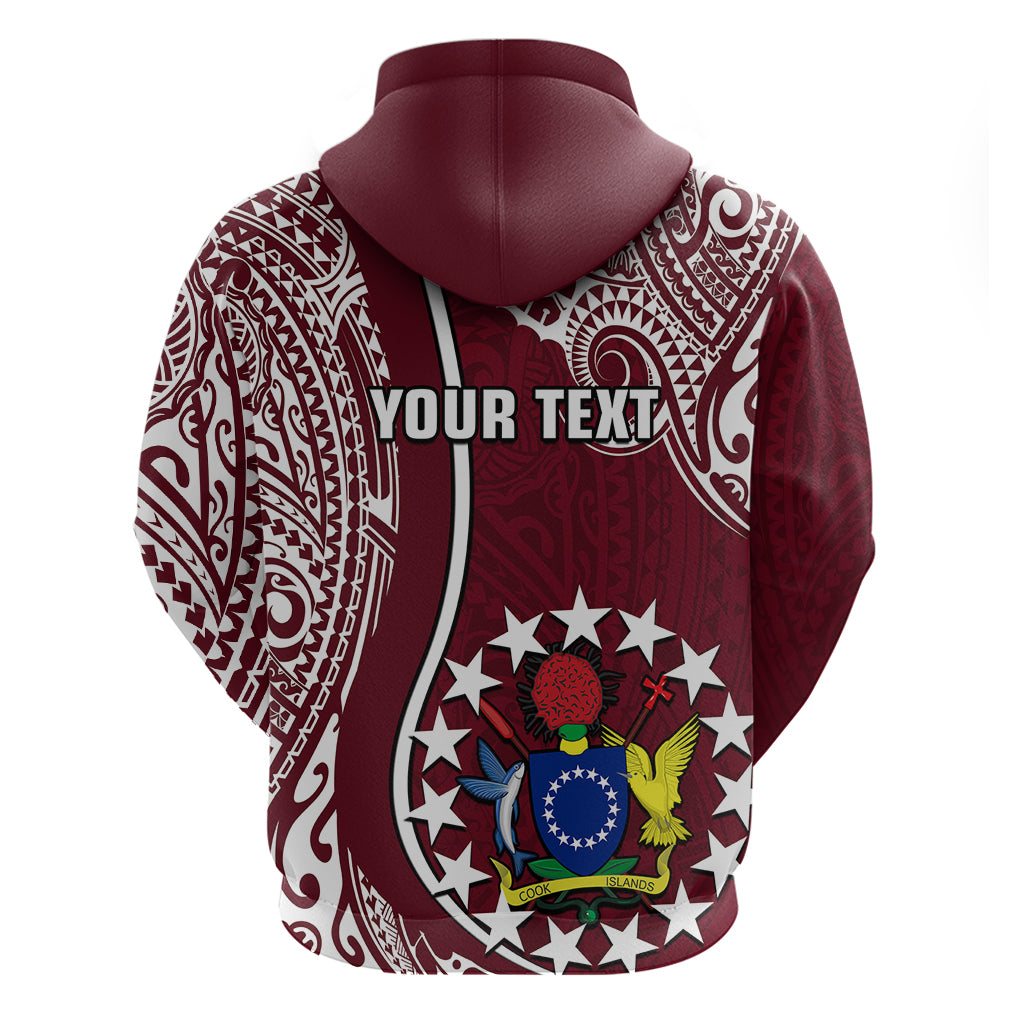 Custom June 15 Mangaia Gospel Day Mangaia Cook Islands Hoodie Maroon Version - Wonder Print Shop