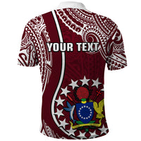 Custom June 15 Mangaia Gospel Day Mangaia Cook Islands Polo Shirt Maroon Version - Wonder Print Shop