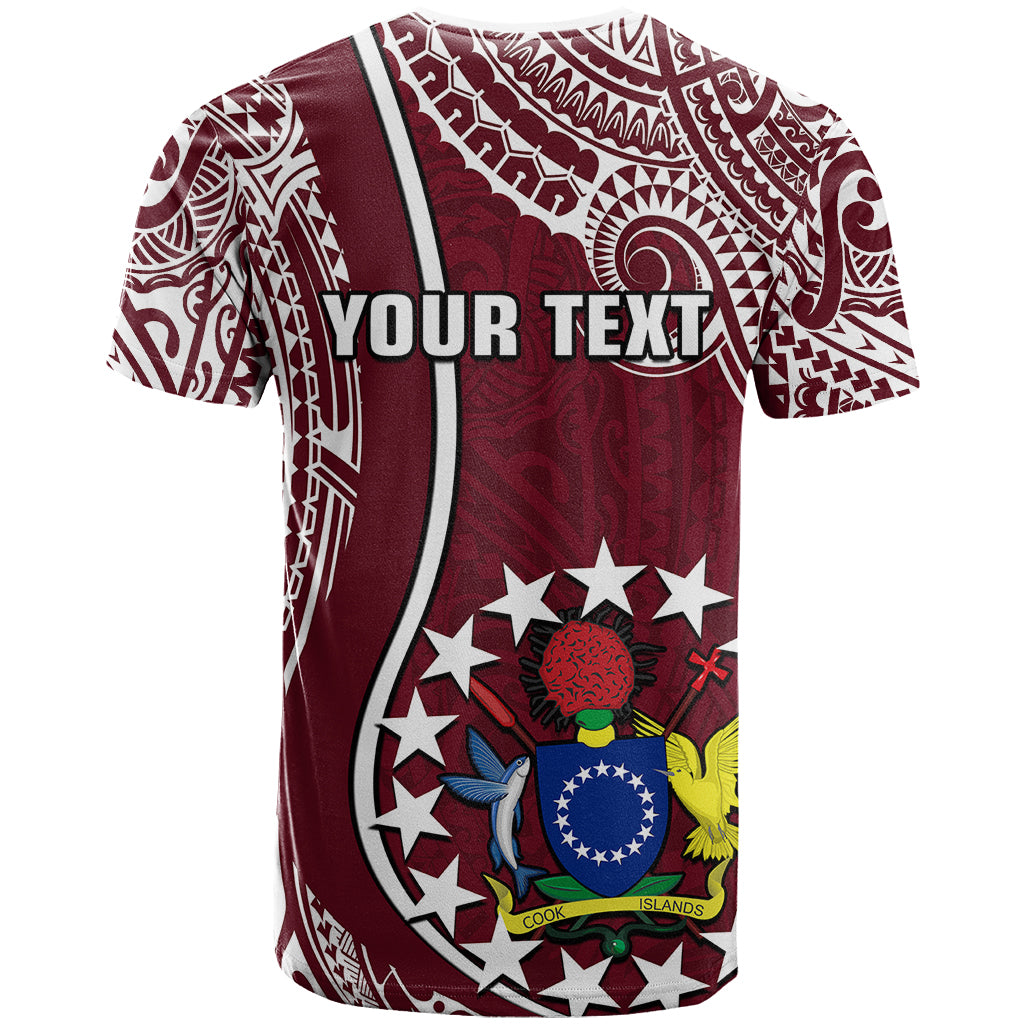 Personalised June 15 Mangaia Gospel Day Mangaia Cook Islands T Shirt Maroon Version - Wonder Print Shop
