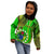 Personalised Cook Islands Kid Hoodie Kuki Airani Coat Of Arms - Wonder Print Shop