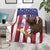 Custom USA 2024 Cricket Blanket Go Champions Eagles