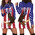 Custom USA 2024 Cricket Hoodie Dress Go Champions Eagles - Wonder Print Shop