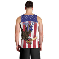 Custom USA 2024 Cricket Men Tank Top Go Champions Eagles - Wonder Print Shop
