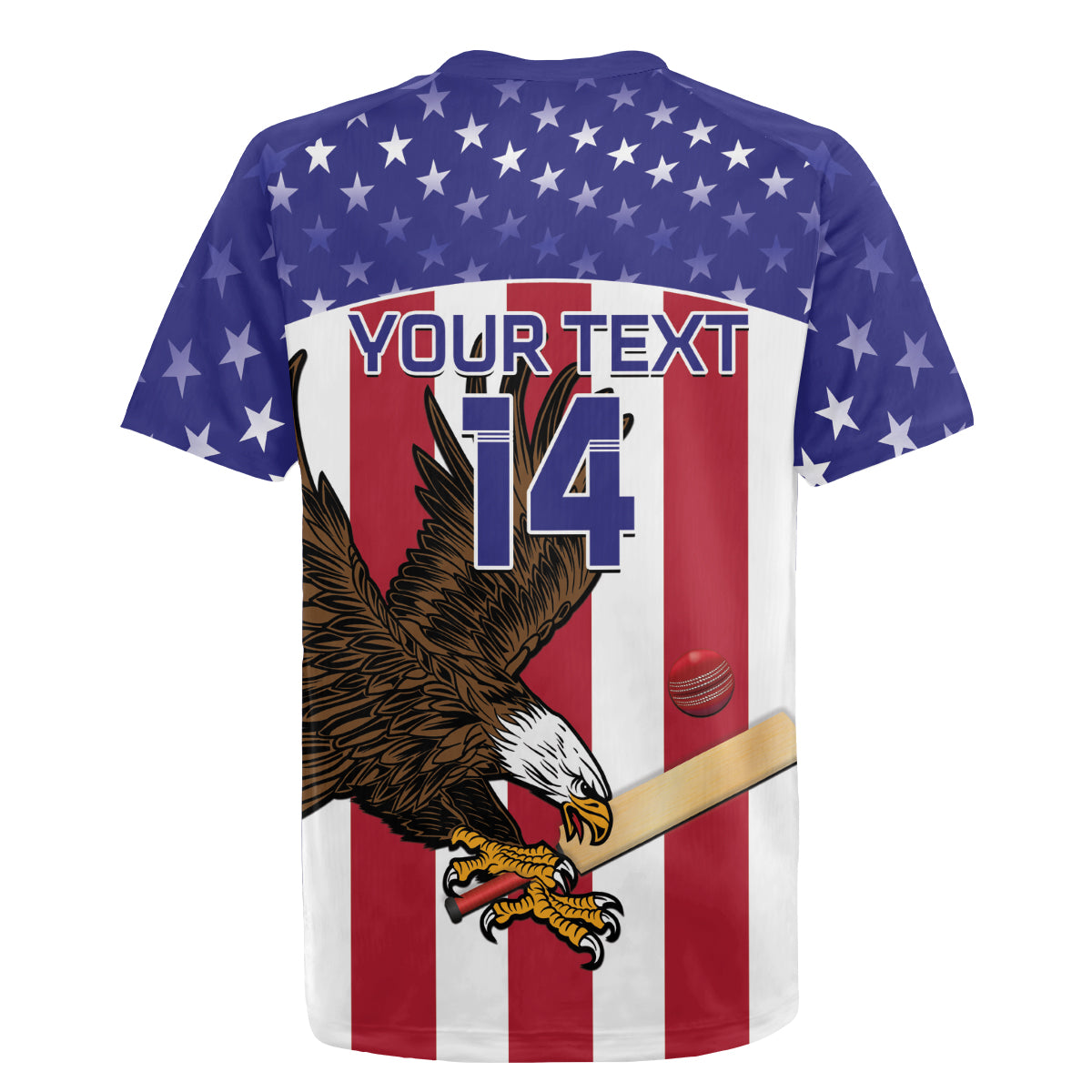 Custom USA 2024 Cricket Rugby Jersey Go Champions Eagles - Wonder Print Shop