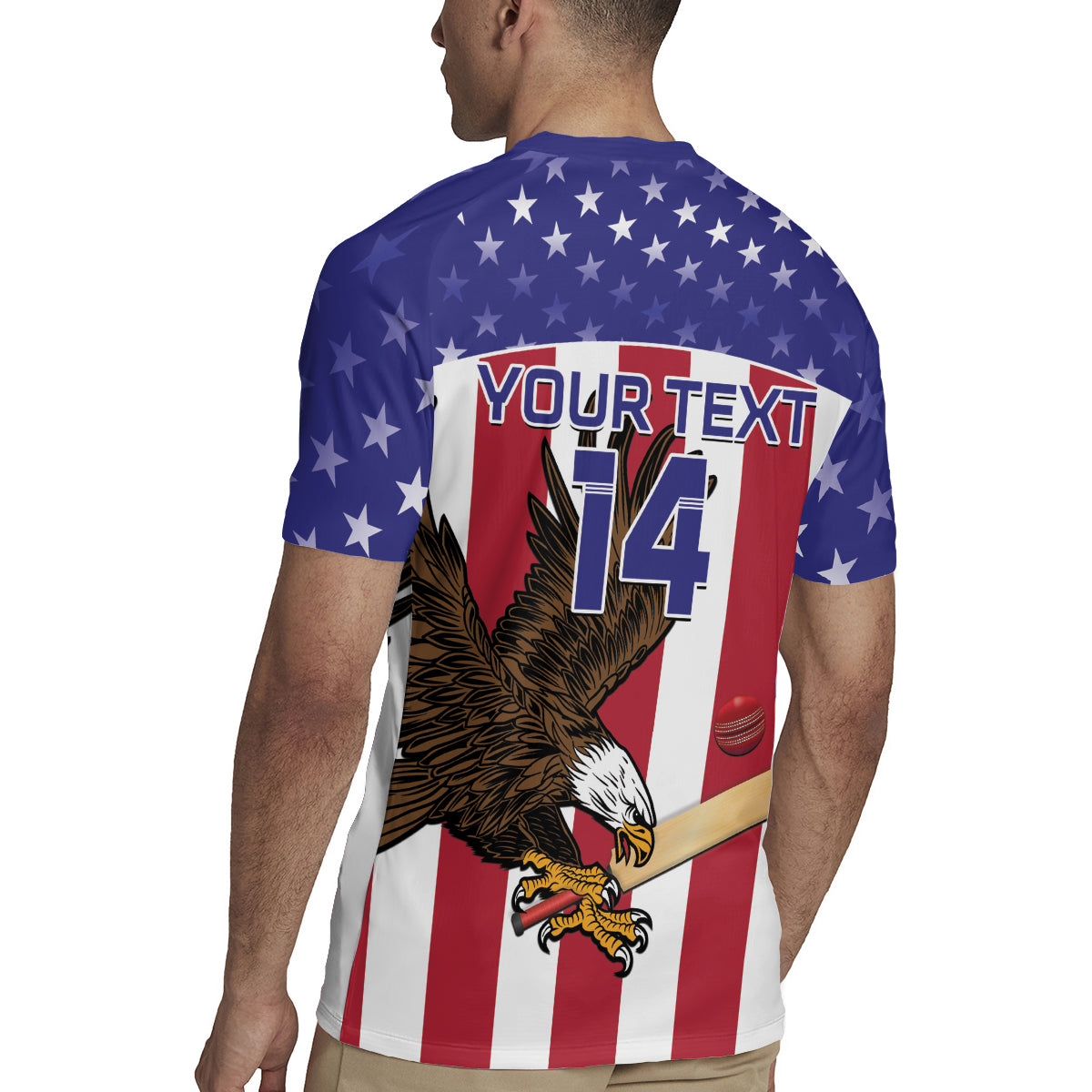 Custom USA 2024 Cricket Rugby Jersey Go Champions Eagles - Wonder Print Shop