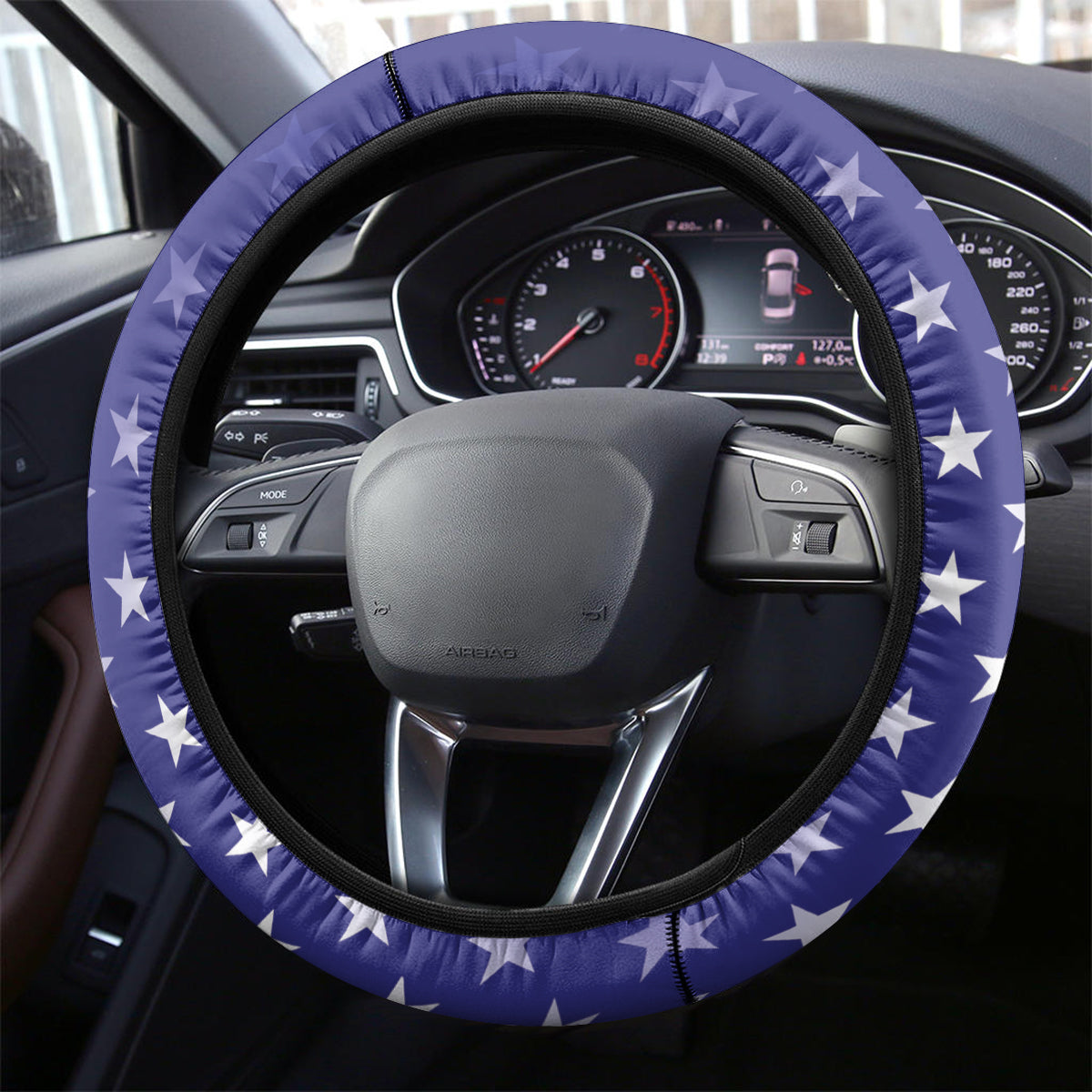 USA 2024 Cricket Steering Wheel Cover Go Champions Eagles - Wonder Print Shop