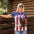 Custom USA 2024 Cricket Women Polo Shirt Go Champions Eagles - Wonder Print Shop