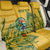 Custom South Africa Cricket Back Car Seat Cover 2024 African Pattern Go Proteas