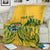 Custom South Africa Cricket Blanket 2024 African Pattern Go Proteas